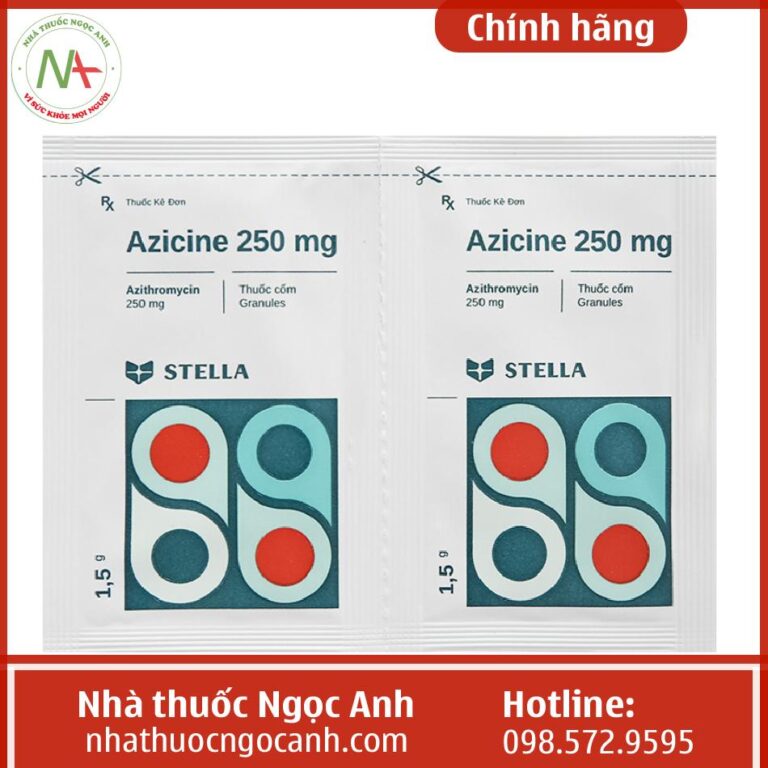 Thuốc Azicine 250mg Stella giá bao nhiêu Mua ở đâu