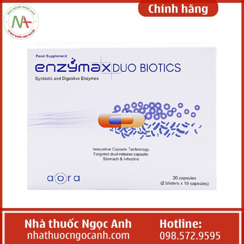 Thuốc Enzymax Duo Biotics có công dụng gì giá bao nhiêu mua ở đâu