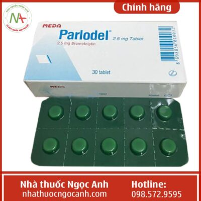 Thuốc Parlodel có công dụng gì Giá bao nhiêu Mua ở đâu