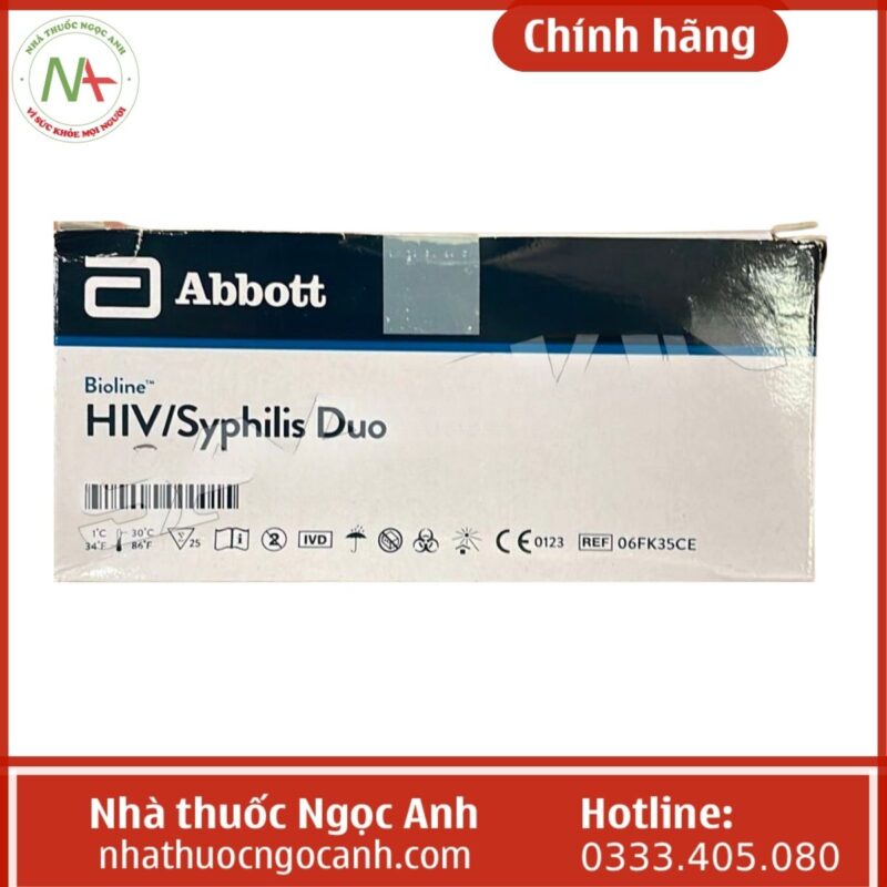 Bioline Hiv Syphilis Duo Abbott C T T Kh Ng Gi Bao Nhi U Mua U