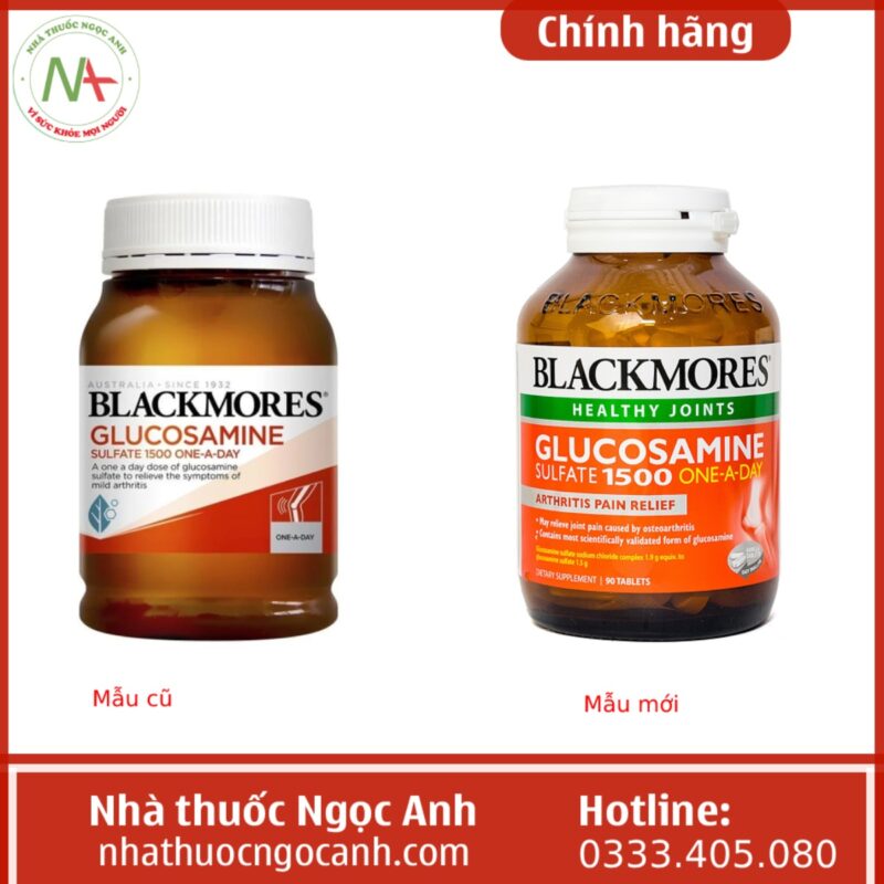 Thuốc Blackmores Glucosamine Sulfate 1500 One A Day có tốt không giá