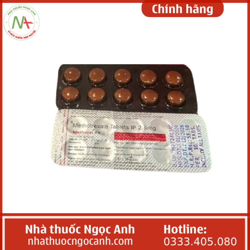 Thu C Methocel Methotrexate Tablets Ip Mg H Ng N Gi Bao