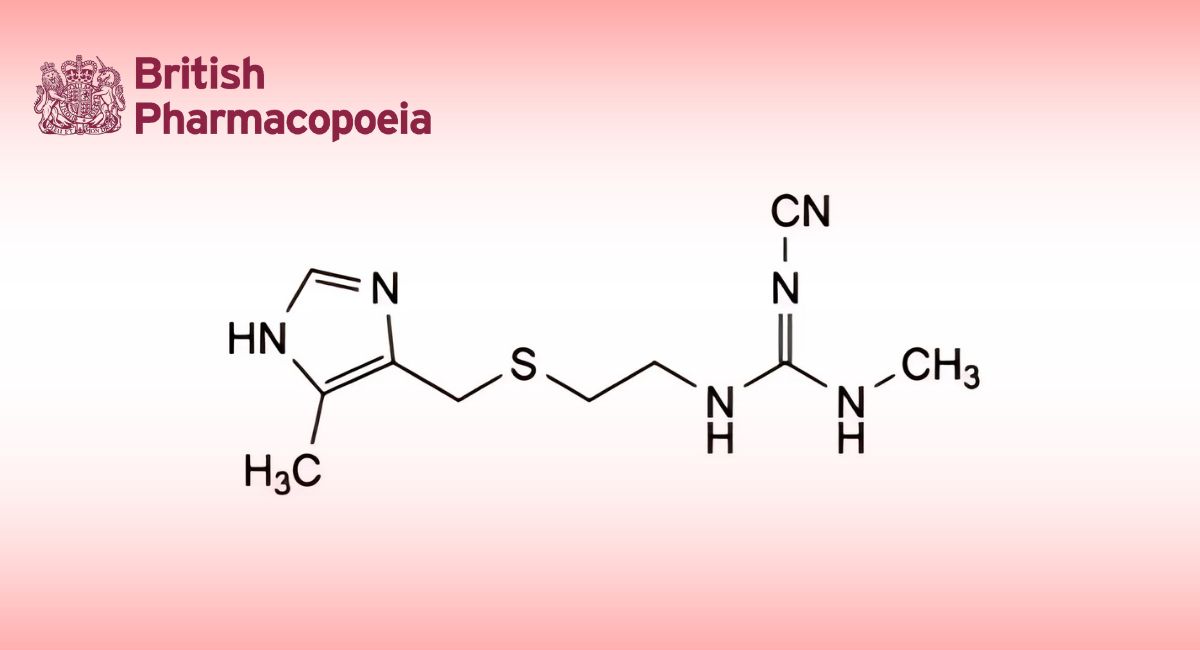 Sametide Injction Cimetidine - Definition, Characters - British Pharmacopeia 2025