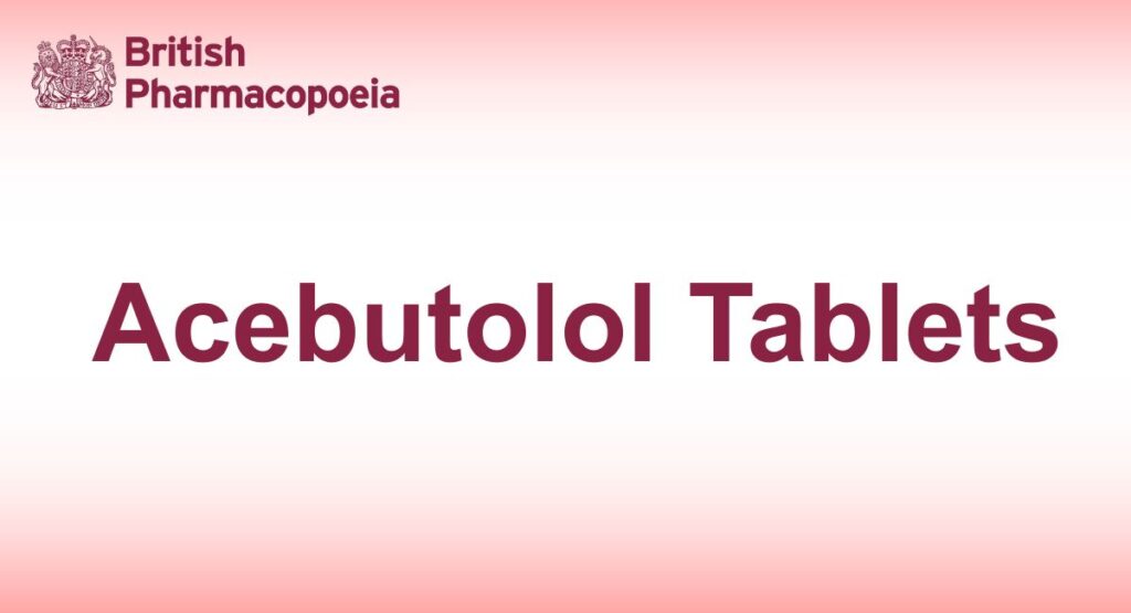 Acebutolol Tablets