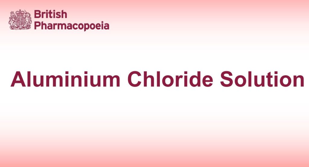 Aluminium Chloride Solution