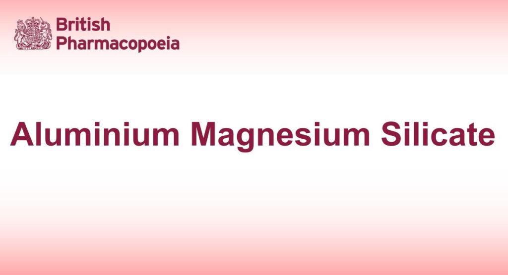 Aluminium Magnesium Silicate