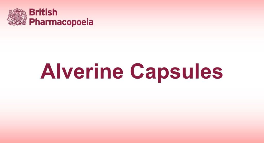 Alverine Capsules