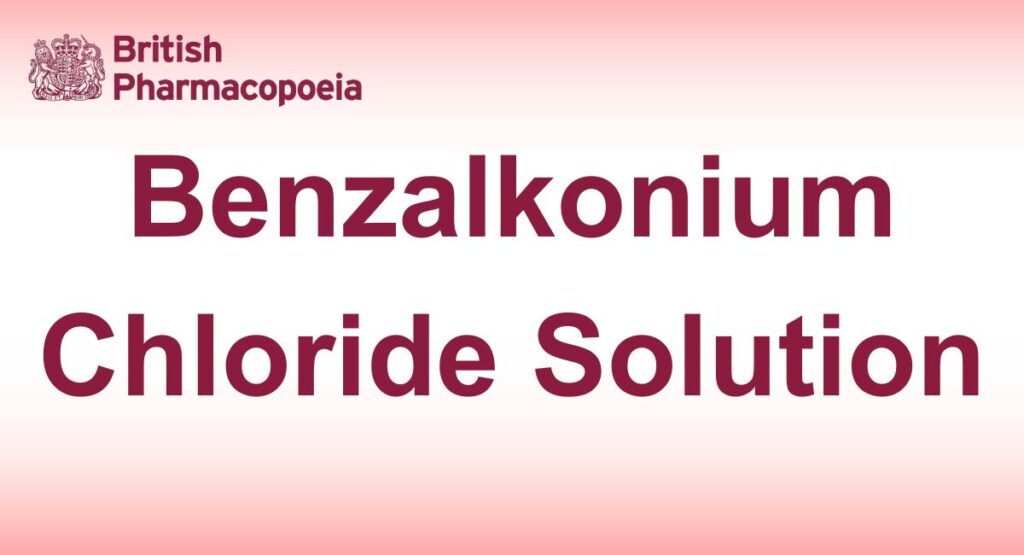Benzalkonium Chloride Solution