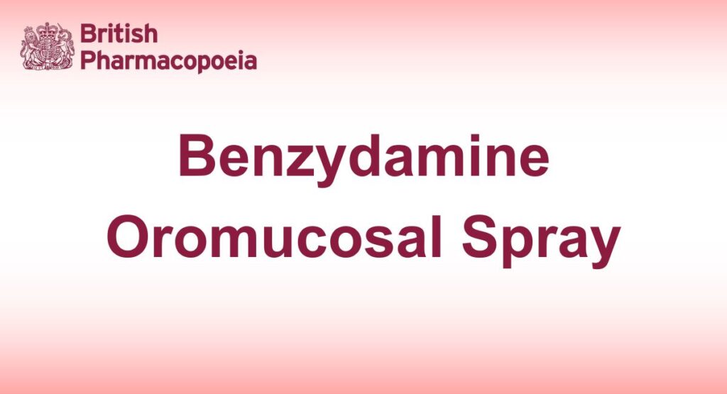 Benzydamine Oromucosal Spray
