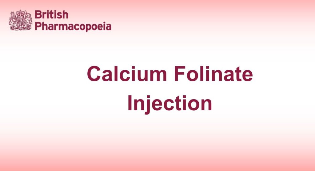 Calcium Folinate Injection