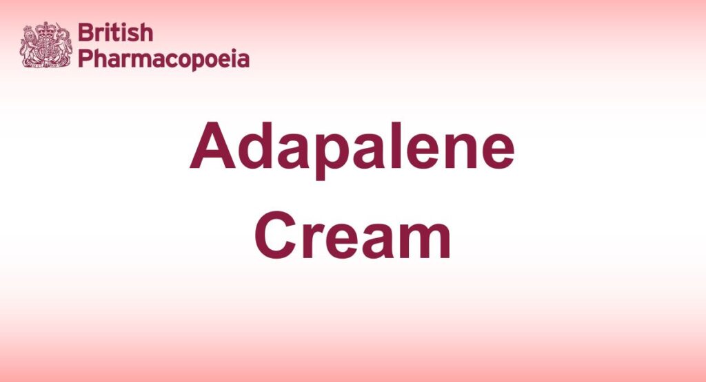 Adapalene Cream