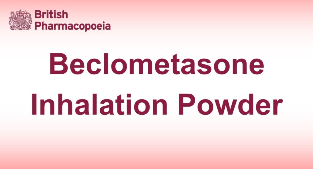 Beclometasone Inhalation Powder