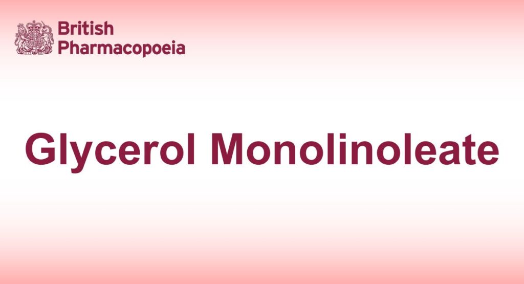 Glycerol Monolinoleate