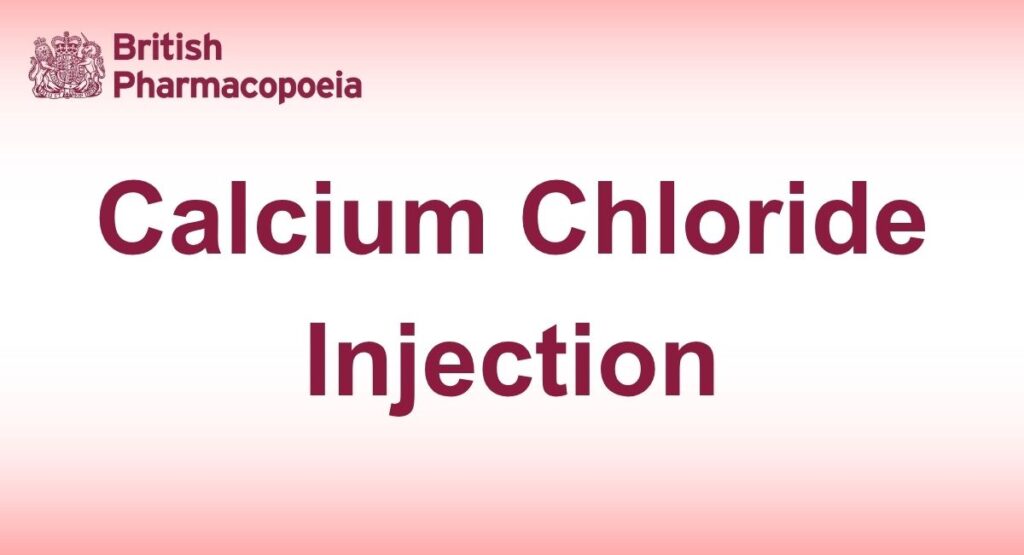 Calcium Chloride Injection