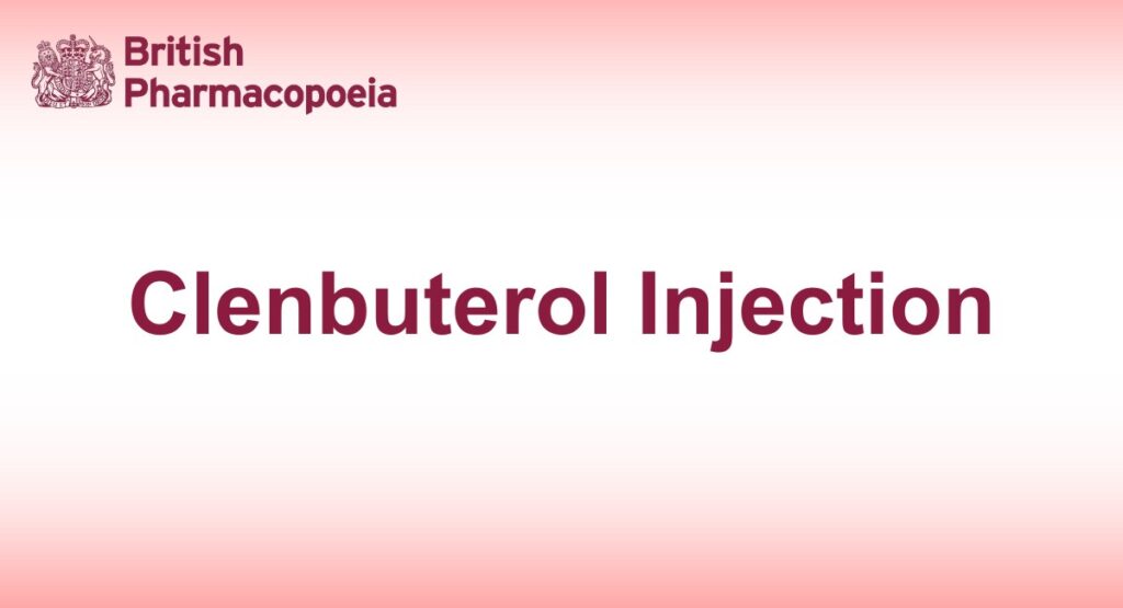 Clenbuterol Injection