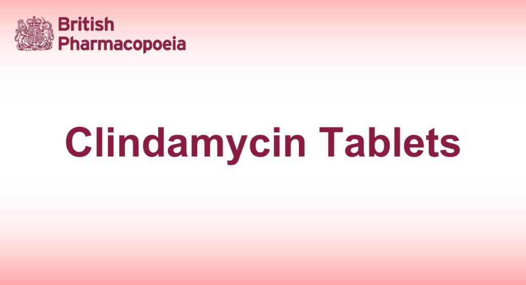 Clindamycin Tablets