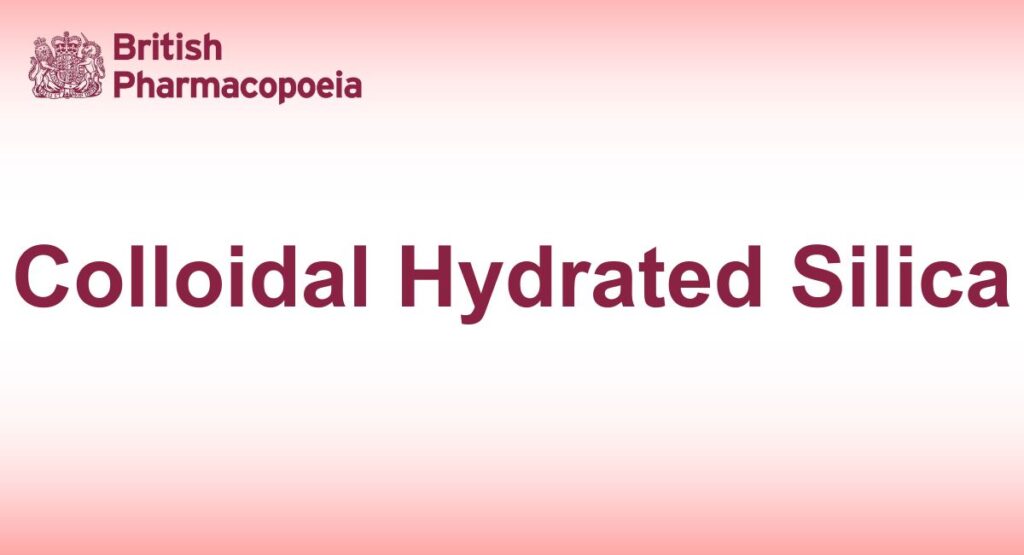 Colloidal Hydrated Silica