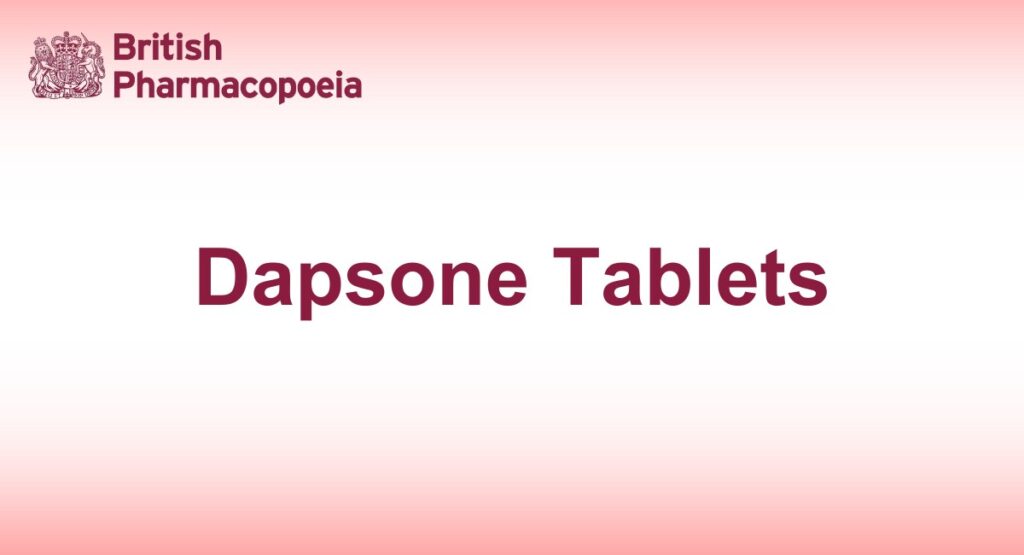 Dapsone Tablets