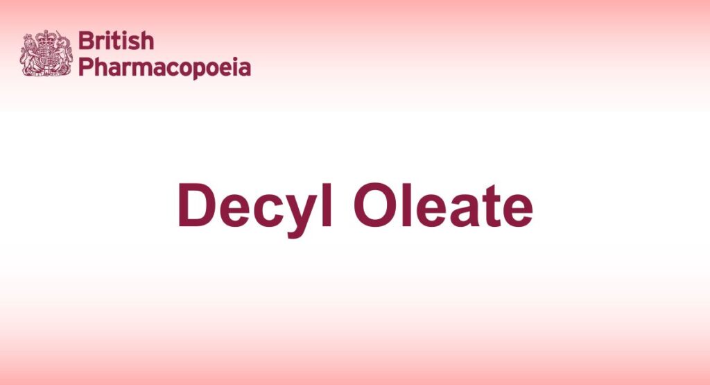Decyl Oleate