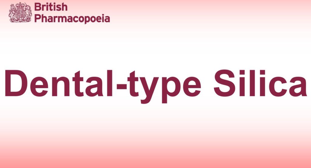 Dental-type Silica