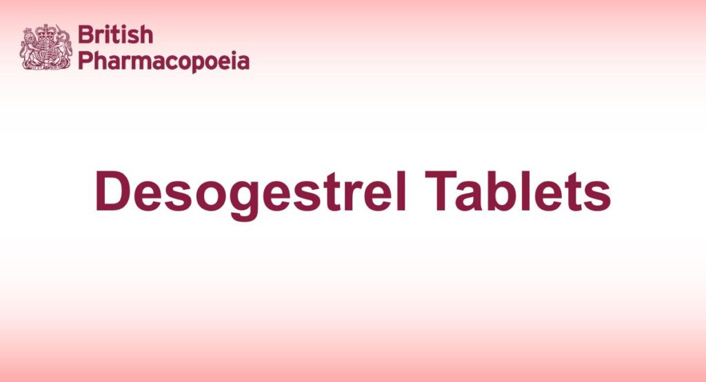 Desogestrel Tablets