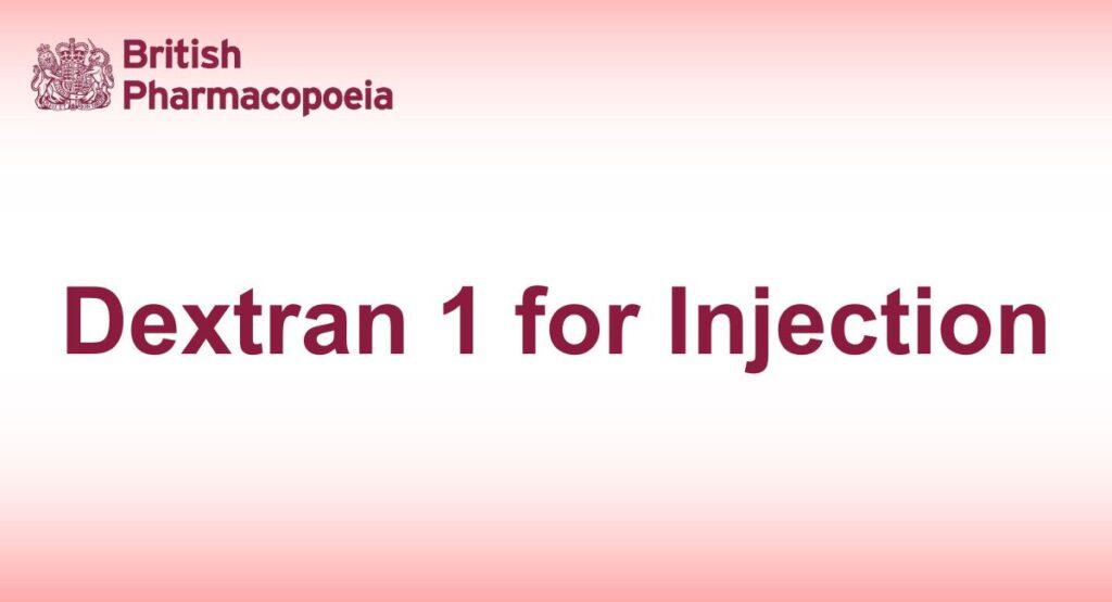 Dextran 1 for Injection