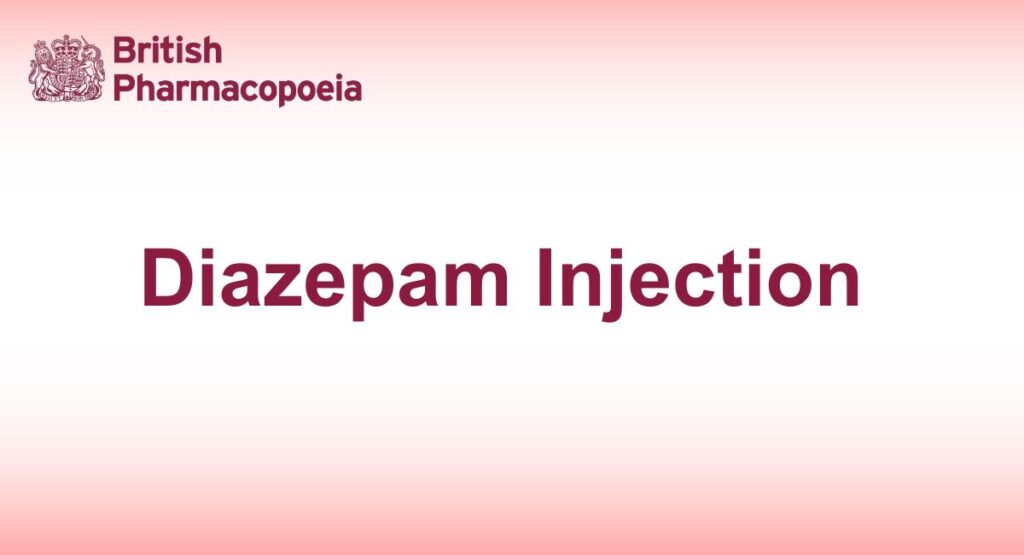 Diazepam Injection