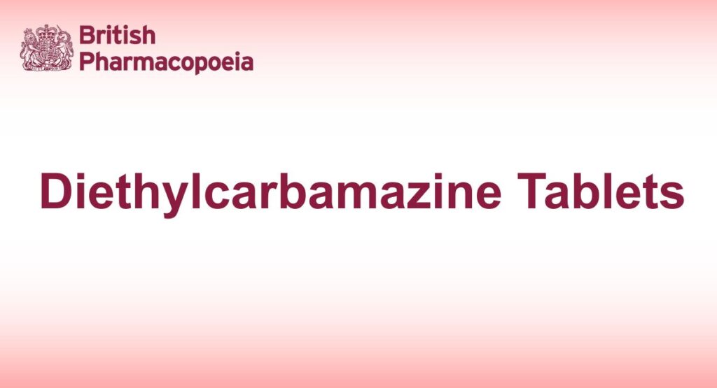 Diethylcarbamazine Tablets