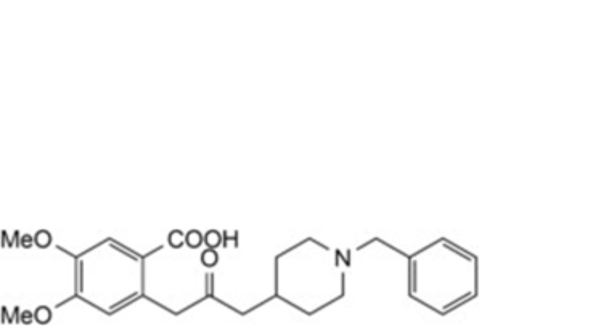 2-(3-(1-benzylpiperidin-4-yl)-2-oxopropyl)-4,5-dimethoxybenzoic acid