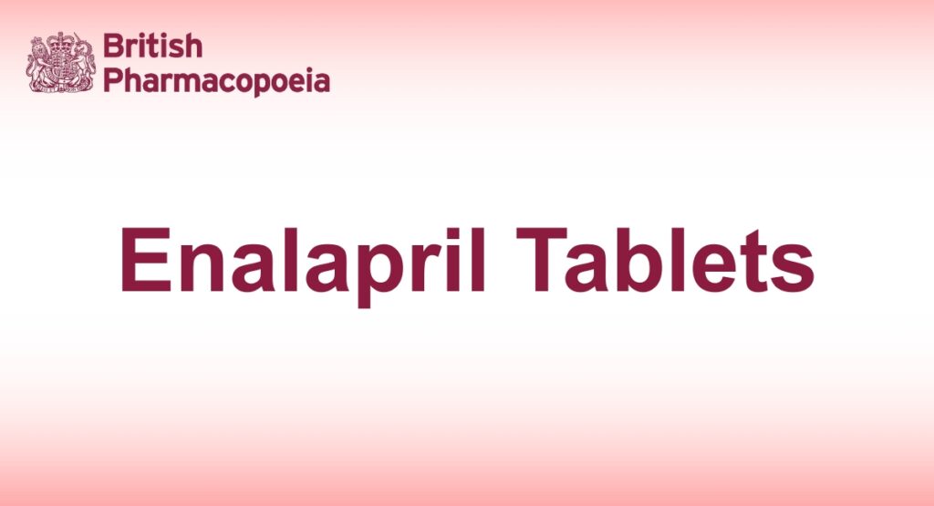Enalapril Tablets