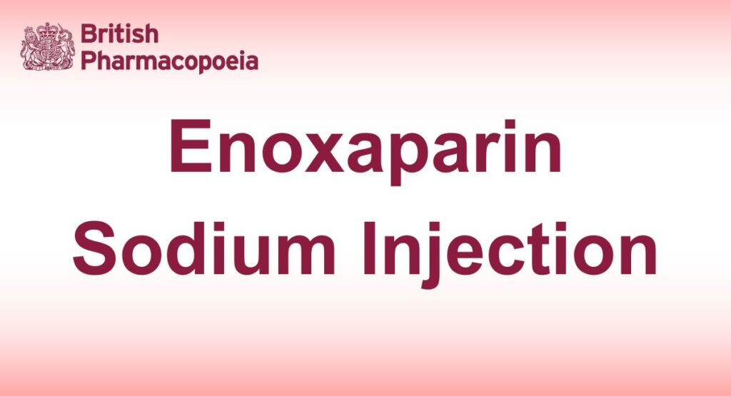 Enoxaparin Sodium Injection - British Pharmacopoeia_watermark