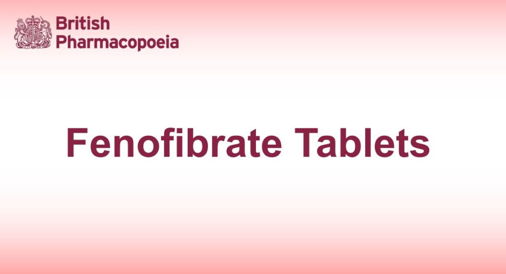 Fenofibrate Tablets