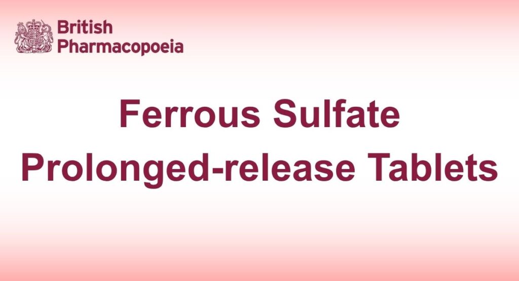 Ferrous-Sulfate-Prolonged-release-Tablets