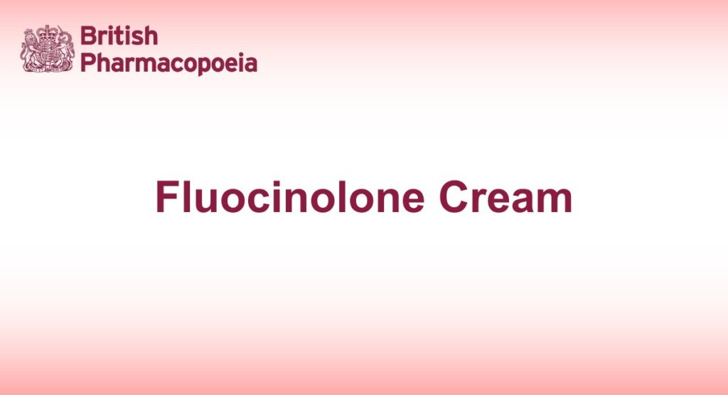 Fluocinolone Cream