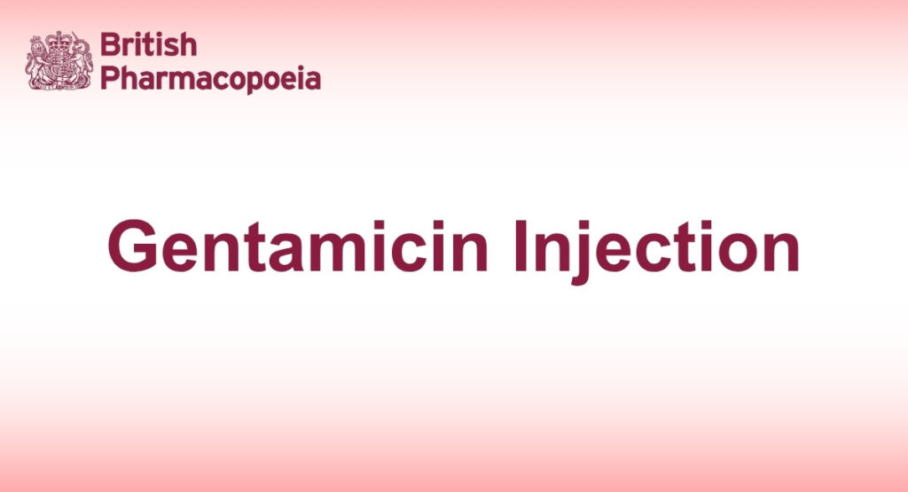 Gentamicin Injection