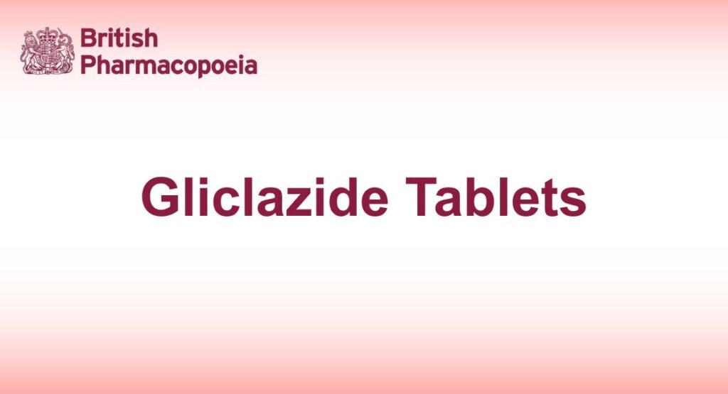 Gliclazide Tablets