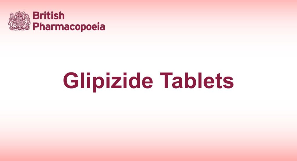 Glipizide Tablets