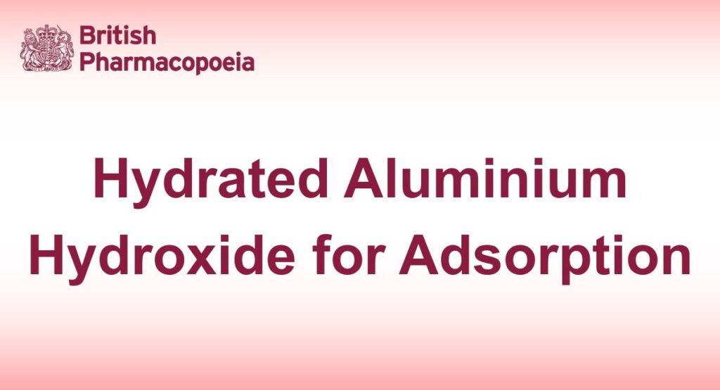 Hydrated Aluminium Hydroxide for Adsorption