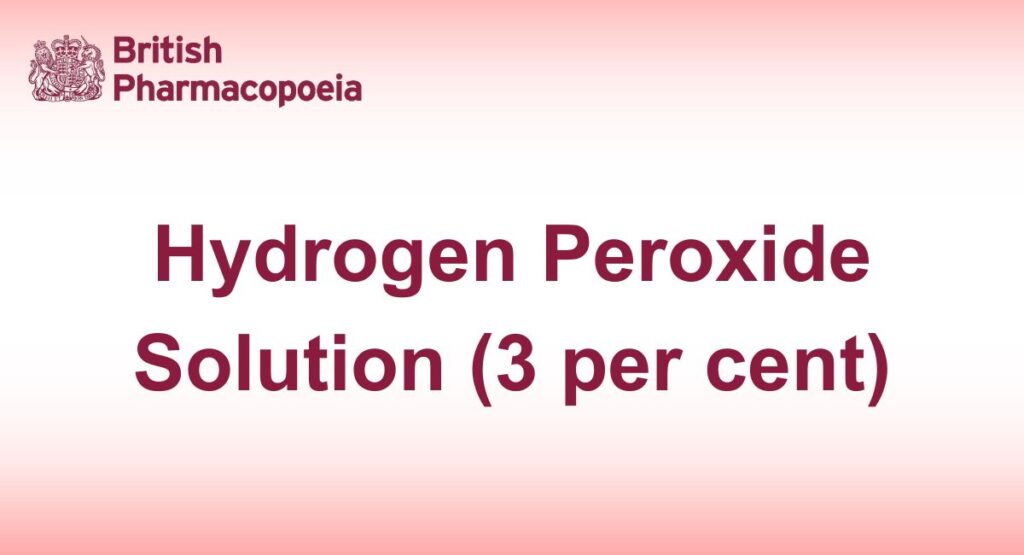 Hydrogen Peroxide Solution