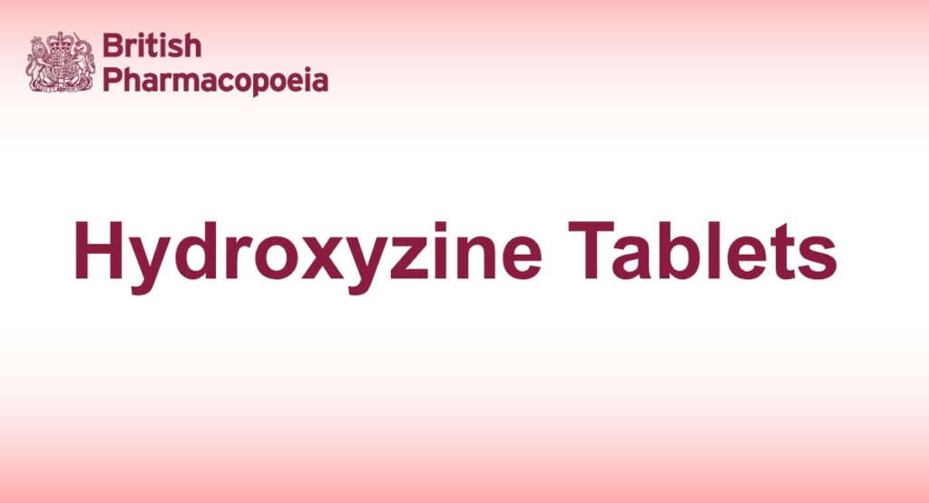 Hydroxyzine-Tablets