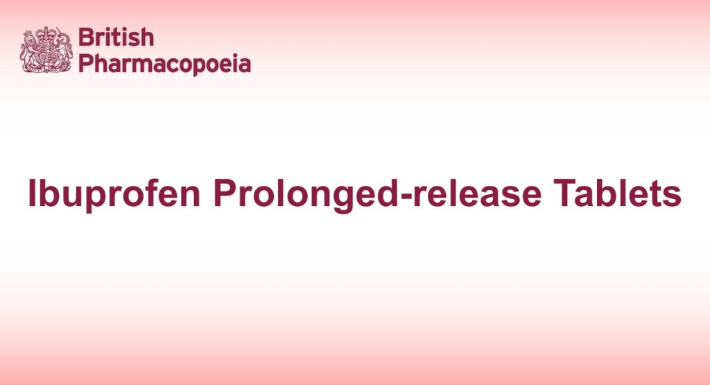 Ibuprofen Prolonged-release Tablets