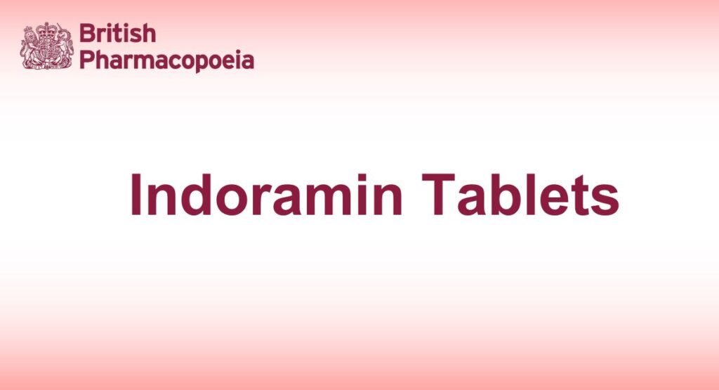 Indoramin Tablets