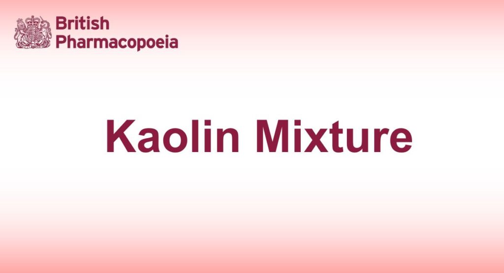 Kaolin Mixture