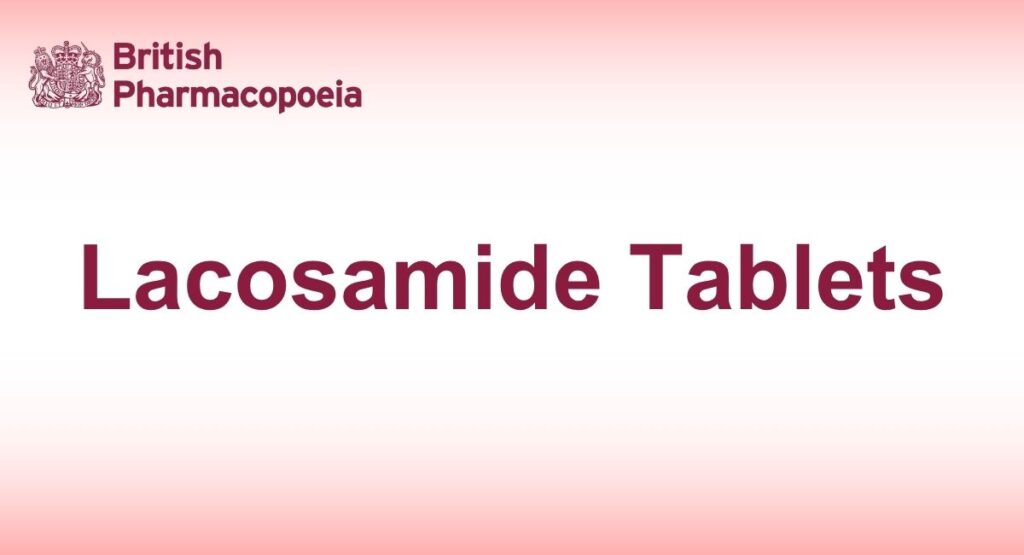 Lacosamide Tablets