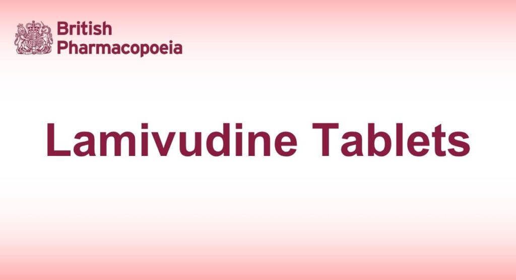 Lamivudine Tablets