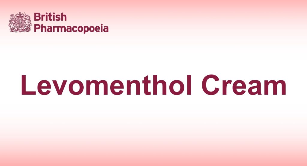 Levomenthol Cream