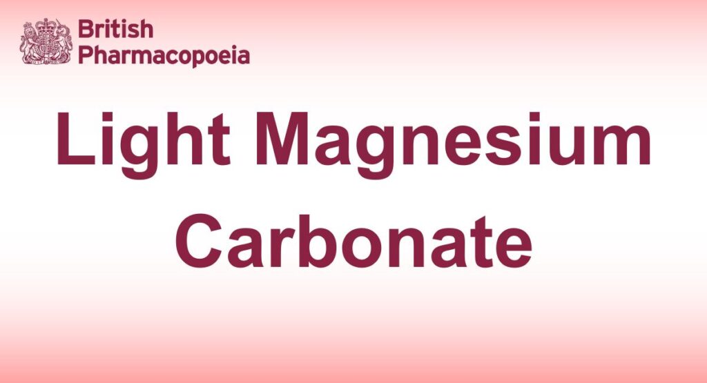 Light Magnesium Carbonate
