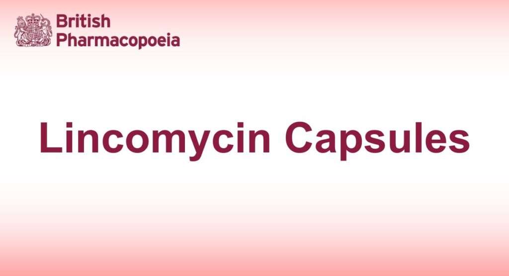 Lincomycin Capsules