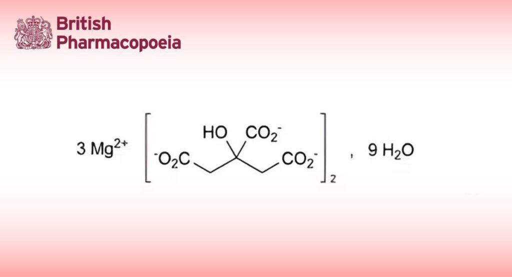 Magnesium Citrate Nonahydrate