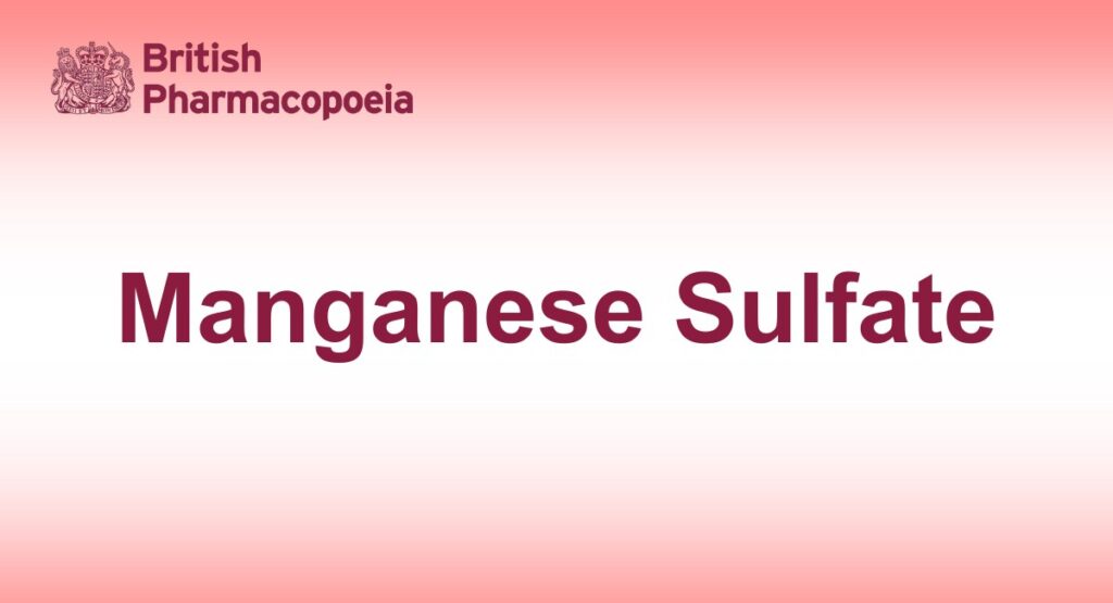 Manganese-Sulfate